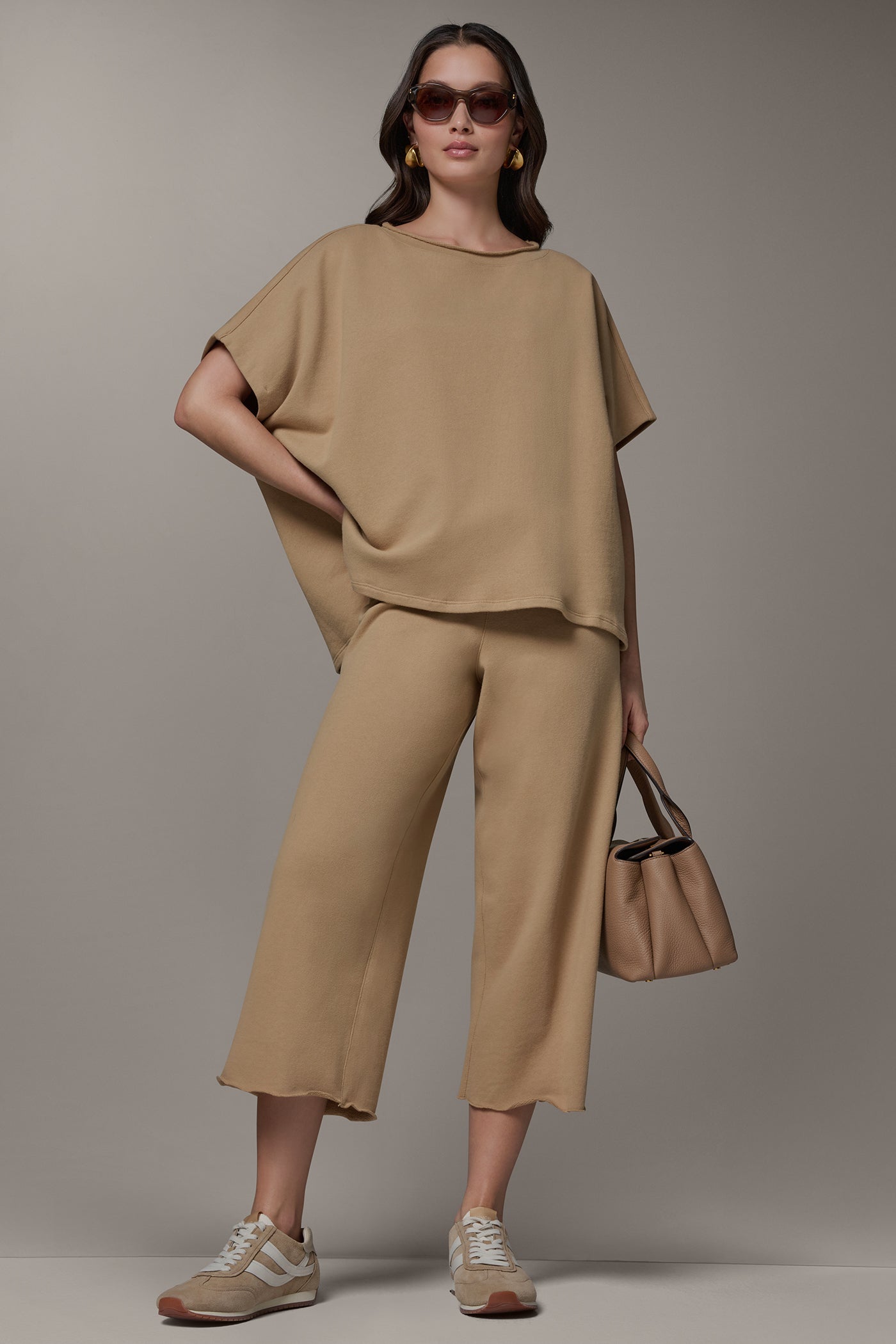 SHORT SLEEVE BOATNECK PULLOVER