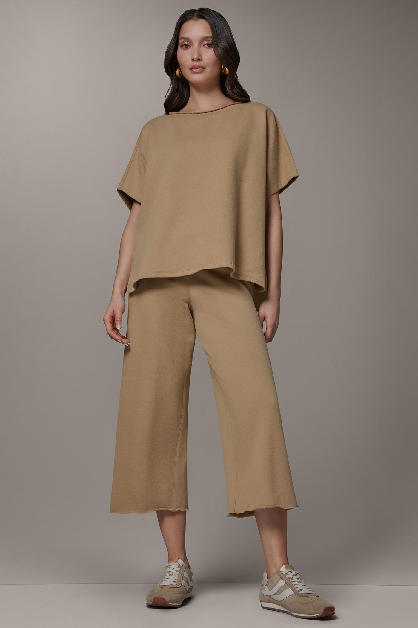 SHORT SLEEVE BOATNECK PULLOVER