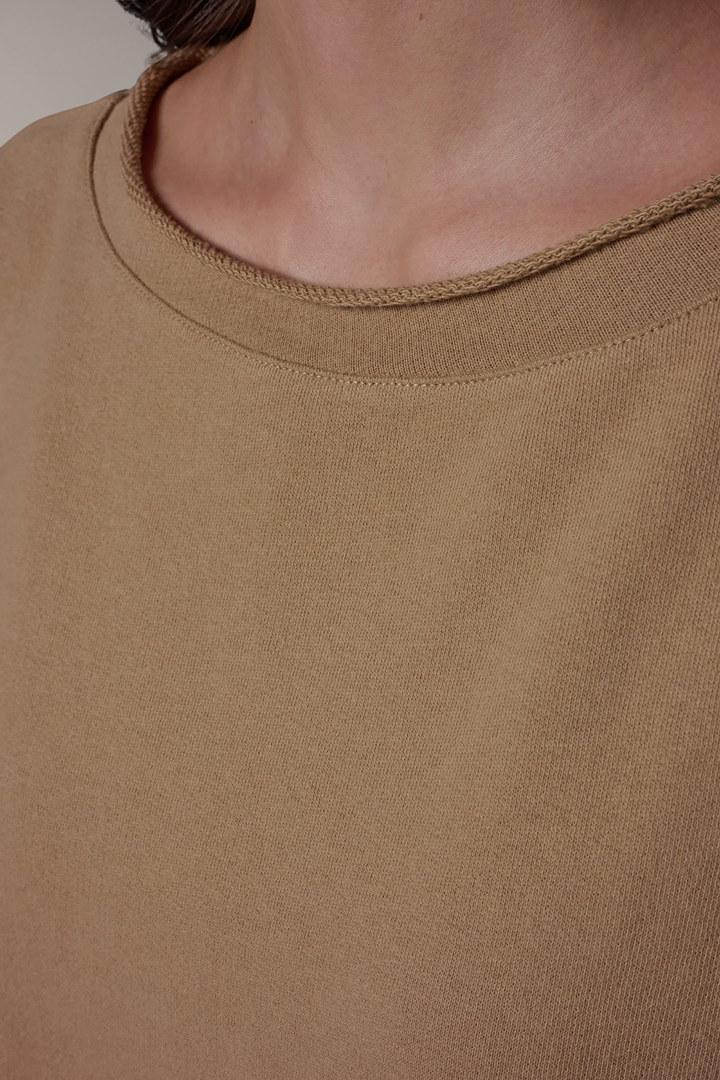 SHORT SLEEVE BOATNECK PULLOVER