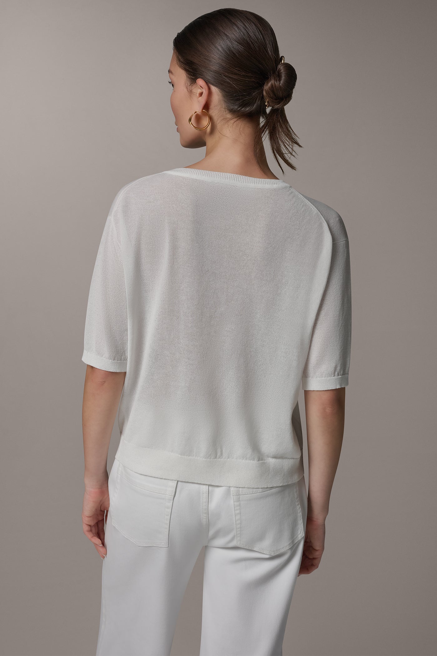 ELBOW SLEEVE SWEATER